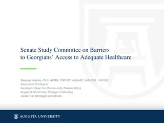 Addressing Barriers to Advanced Practice Registered Nurses in Georgia