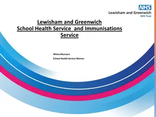 Lewisham and Greenwich School Health Service Overview