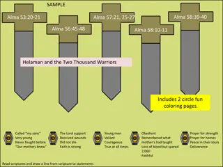 The Valiant Two Thousand Warriors of Helaman