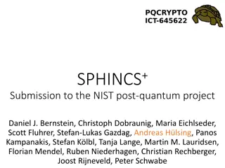 SPHINCS+ Approach Overview