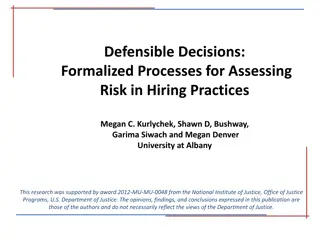 Risk Assessment in Hiring Practices