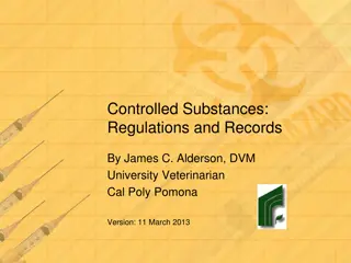 Understanding Controlled Substances Regulations: A Comprehensive Overview