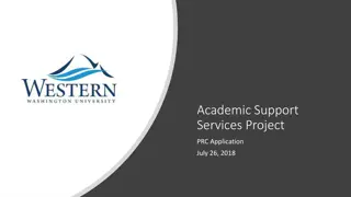 Academic Support Services Project Overview