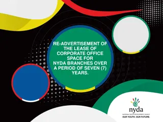 Re-Advertisement of Lease for NYDA Corporate Office Space