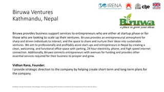 Biruwa Ventures: Supporting Entrepreneurs in Nepal