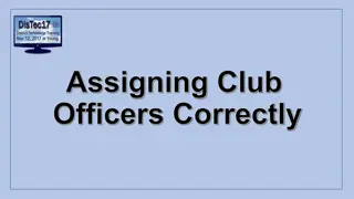 Improving Club Structure and Communication for Effective Rotary Club Operations