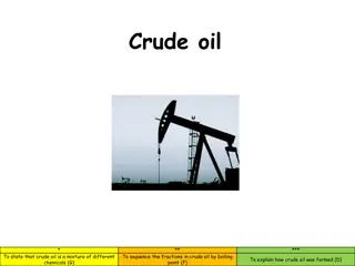 Crude Oil and Fractional Distillation Process