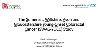 Study on Young Onset Colorectal Cancer in Southwest England