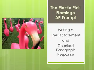 Crafting a Thesis on American Culture through The Plastic Pink Flamingo