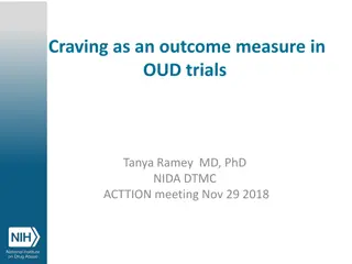 Understanding Craving as an Outcome Measure in OUD Trials