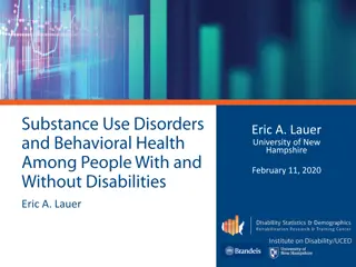 Exploring Opioid Use and Disabilities in the United States