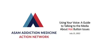 Navigating Media Interviews on Hot Button Addiction Issues