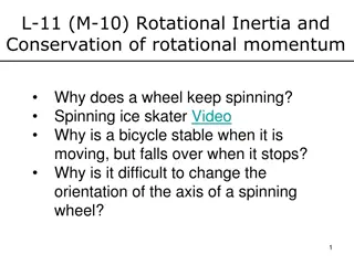 Rotational Inertia and Conservation of Momentum