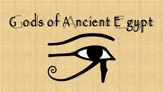 Gods of Ancient Egypt: Deities and Symbols