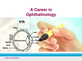 Exploring a Career in Ophthalmology at NHS