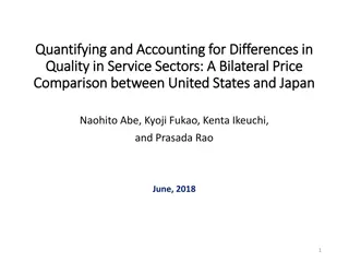 Comparing Quality and Productivity in the Service Sectors of USA and Japan