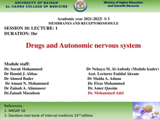 Autonomic Nervous System and Clinical Applications in Medicine