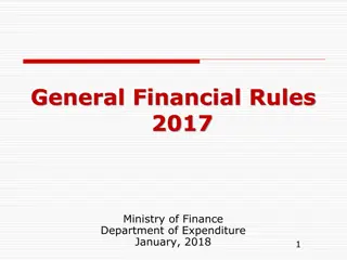 Guidelines and Regulations for Financial Management in Government Procurement