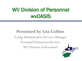 Understanding WV Division of Personnel Transactions