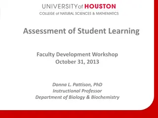 Effective Assessment Strategies for Student Learning Enhancement