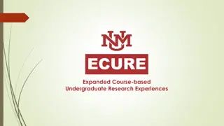 ECURE: Course-based Undergraduate Research Experiences Framework