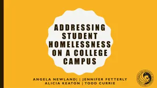 Addressing Student Homelessness on College Campuses