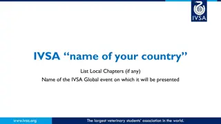 Explore IVSA: Empowering Veterinary Students Worldwide