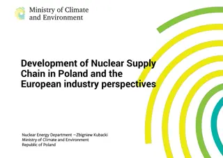 Developments in Poland's Nuclear Supply Chain and European Industry Perspectives