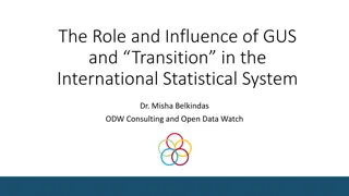 Evolution of GUS and Transition in Statistical System