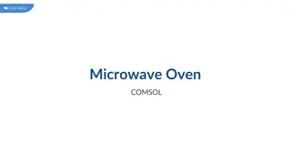 Modeling Microwave Oven Heating Process