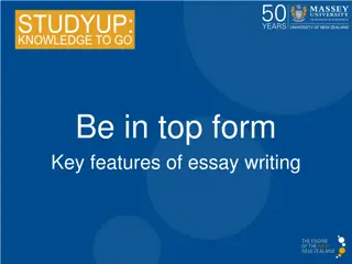 Mastering Essay Writing: Key Features, Structure, and Thesis Statements