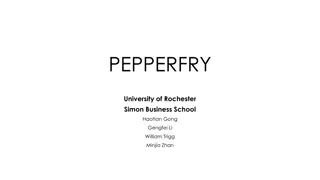 Strategic Analysis and Potential Solutions for Pepperfry