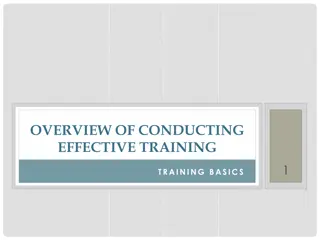 Effective Training Methods for Adult Learners