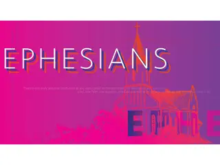 Understanding God's Blessings and Redemption in Ephesians 1:3-14