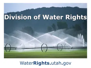 Water Rights in Utah