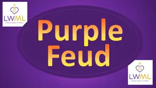 Purple Feud - LWML Meeting Insights