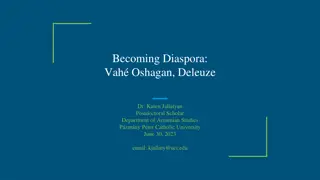 Exploring the Works and Legacy of Vah Oshagan in Diaspora Studies