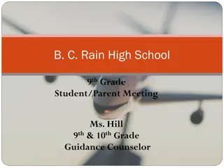 Graduation Requirements and Academic Standards at B.C. Rain High School