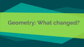 Changes in Geometry Standards: A Comprehensive Overview