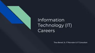 Insight into IT Careers: An Overview by Thea Bensel