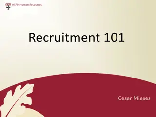 Comprehensive Recruitment Process Overview