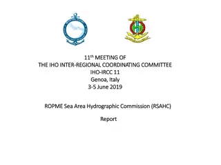 11th IHO Inter-Regional Coordinating Committee Meeting in Genoa, Italy