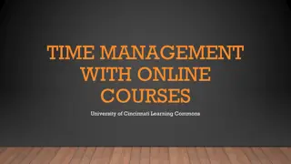 Effective Time Management Tips for Online Courses