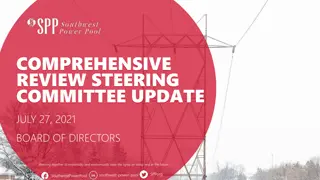 Southwest Power Pool Comprehensive Review Update July 27, 2021