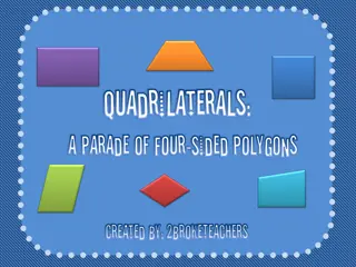 Quadrilaterals: Types and Properties