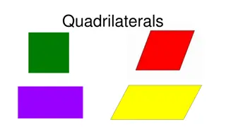 Exploring Quadrilaterals: Shapes and Definitions