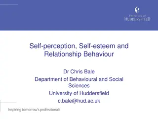 Self-Perception, Self-Esteem, and Relationship Behavior