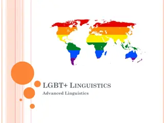 Understanding LGBT+ Concepts and Identities