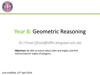 Geometric Reasoning for Year 8 Students