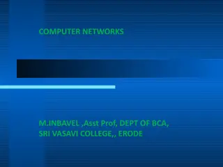 Computer Networks and the Internet: An Overview